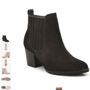 Crown Vintage Cindy Black Ankle Boots